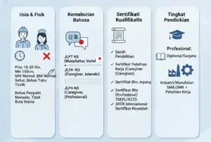 persyaratan kerja jepang